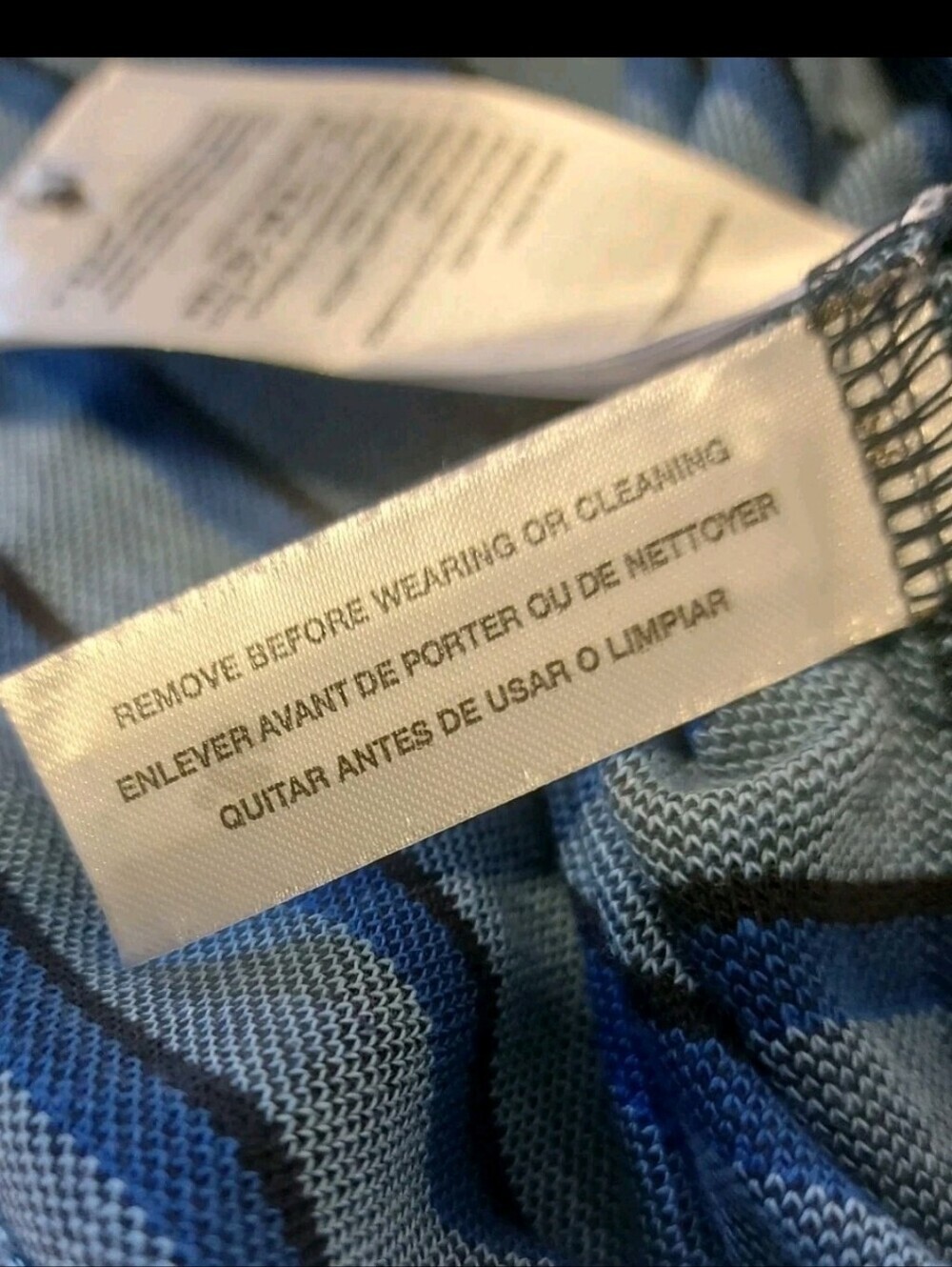 CALVIN KLEIN MEN'S 100% COTTON SOFT POLO SHIRT (DARK BLUE SMALL) - Picture 7 of 9